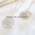 Joobee : collier labradorite Rê de Un de Ces Quatre porté