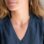 Joobee collier Amarre de Sissi 100 Fils porté