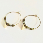 Joobee : boucles d'oreilles Delta de By Fleur de Jade