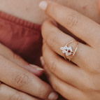 Joobee bague Gatsby de Un de Ces Quatre portée