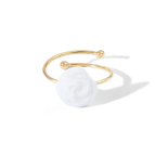 Bague fleur Rose