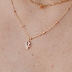 Joobee collier Gatsby signé Un de Ces Quatre porté