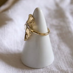 Joobee : bague dorée Helios de Un de Ces Quatre