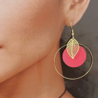 Boucles d'oreilles créoles Pomona