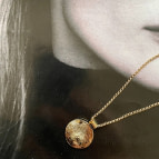 Joobee collier long médaille Hipparque de Sissi 100Fils