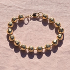 Joobee : Bracelet boules dorées Bubble de elis Paris