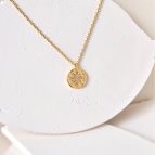 Joobee : collier médaille zircons Céleste de Moody Arty