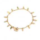 Joobee : bracelet petites pampilles ovales Elsa de 4 Crosses