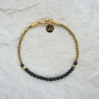 Joobee : bracelet perles en bois Jagua noir de Maison Clairon