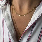Joobee : collier ras de cou Mina de Petite Madame porté