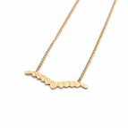 Joobee petit collier gravé de Nadja Carlotti
