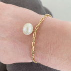 Joobee : bracelet perle de culture Minorque de Mai