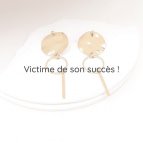 Joobee : boucles d'oreilles Louna de Moody Arty