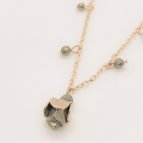 Joobee : collier sautoir pyrite Riviera de Maison Clairon