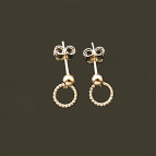Joobee : boucles d'oreilles Orbe de Sissi 100Fils