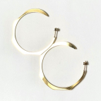 Joobee Boucles d'oreilles grandes créoles de Nadja Carlotti