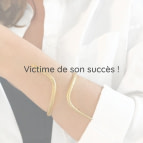 Joobee : bracelet manchette serpent Snake de Helles portée