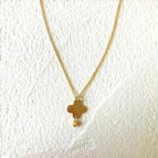 Joobee : collier pendentif croix Cruz Golden Night de Anna Sottilotta