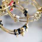 Joobee : bracelet howlite disque blanc de Petite Madame