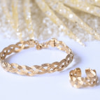 Joobee : Bracelet jonc tressé de Aurélie Joliff