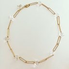 Joobee : collier cristal de roche Lili de Mai