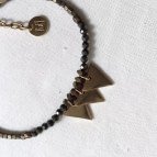 Joobee : bracelet perles pyrite Delta de By Fleur de Jade