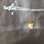 Boucles d'oreilles créoles Rê