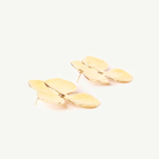 Boucles d'oreilles fleurs larges Amalia - sur commande