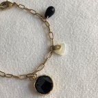 Joobee : bracelet breloques pyrite Ilo de Maison Clairon