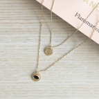 Joobee : collier double June de Constance L ambiance