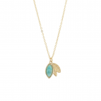 Joobee : collier pendentif amazonite Alice de Aurélie Joliff