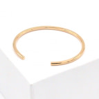 Joobee : bracelet Jonc ovale de 4 Crosses