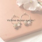 Joobee : Boucles d'oreilles mini créoles Donna de Jour de Mistral