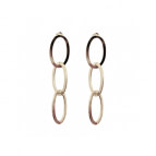 Joobee : Boucles d'oreilles créoles triples Evasion de Helles