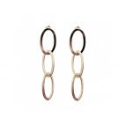 Joobee : Boucles d'oreilles créoles triples Evasion de Helles