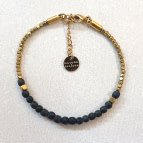 Joobee : bracelet perles en bois Jagua noir de Maison Clairon