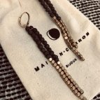 Joobee : Boucles d'oreilles pendantes perles bois Jarana de Maison Clairon