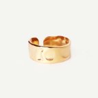 Bague martelée Satis - sur commande