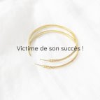 Joobee : Boucles d'oreilles créoles serpent Snake de Helles
