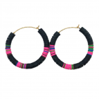 Joobee : Boucles d'oreilles heishi All The Must