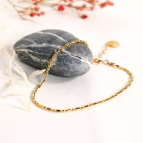Bracelet chaîne goldfilled Freya - sur commande