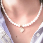 Joobee : collier perles de culture Louison de Mai porté