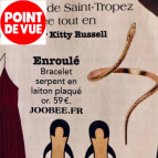 Joobee : bracelet Manchette Snake de Helles vu dans la presse