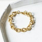 Bracelet gros maillons Ovato