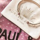 Joobee : bracelet jonc rhodonite Honolulu de Aurélie Joliff