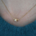 Joobee boucles d'oreilles Salomé de Petite Madame portées