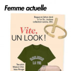 Joobee : bague Léone Trait pointillé de Léone vue dans la presse