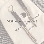 Joobee : Boucles d'oreilles pendantes perles bois Jarana de Maison Clairon