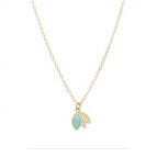 Joobee : collier pendentif amazonite Alice de Aurélie Joliff