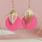 Boucles d'oreilles créoles Pomona